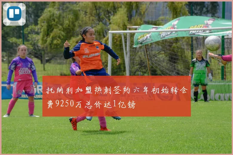 托纳利加盟热刺签约六年初始转会费9250万总价达1亿镑